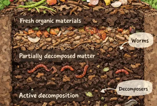 Kompost vs. Vermikompost: Großer Vergleich & Anleitung